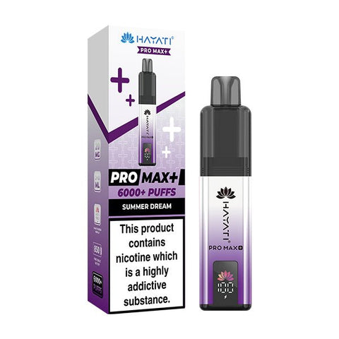 Hayati Pro Max + 6000 Puffs - (Pack of 5) - Washington Vapes Wholesale