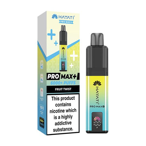 Hayati Pro Max + 6000 Puffs - (Pack of 5) - Washington Vapes Wholesale