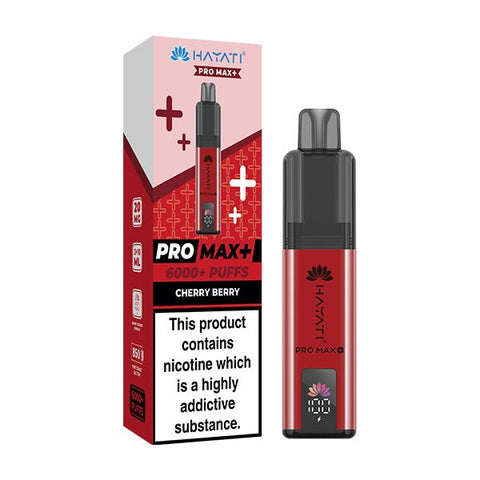 Hayati Pro Max + 6000 Puffs - (Pack of 5) - Washington Vapes Wholesale