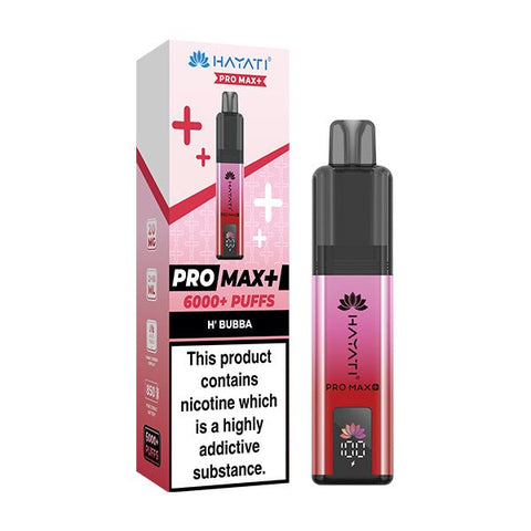 Hayati Pro Max + 6000 Puffs - (Pack of 5) - Washington Vapes Wholesale
