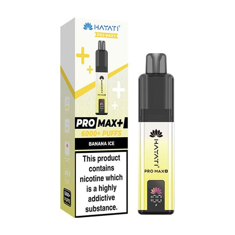 Hayati Pro Max + 6000 Puffs - (Pack of 5) - Washington Vapes Wholesale