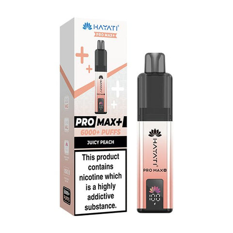 Hayati Pro Max + 6000 Puffs - (Pack of 5) - Washington Vapes Wholesale