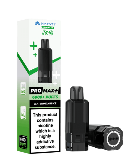 Hayati Pro Max+ 6000 Replacement Pods - (Pack of 5) - Washington Vapes Wholesale