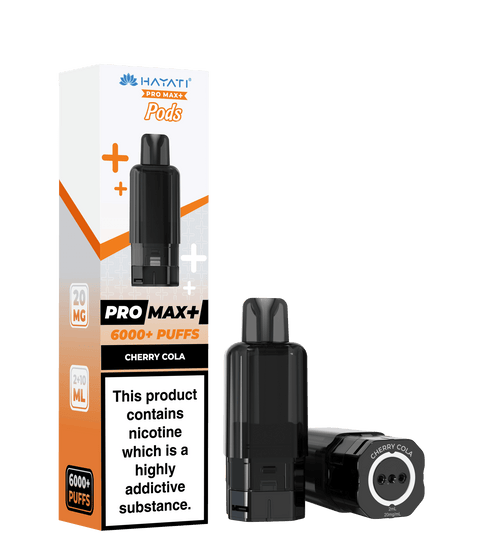 Hayati Pro Max+ 6000 Replacement Pods - (Pack of 5) - Washington Vapes Wholesale