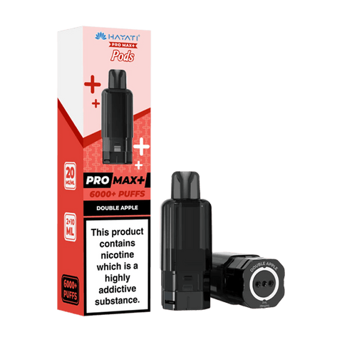 Hayati Pro Max+ 6000 Replacement Pods - (Pack of 5) - Washington Vapes Wholesale