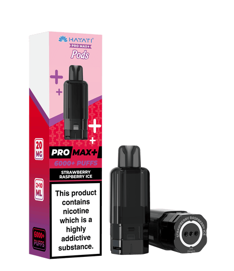 Hayati Pro Max+ 6000 Replacement Pods - (Pack of 5) - Washington Vapes Wholesale