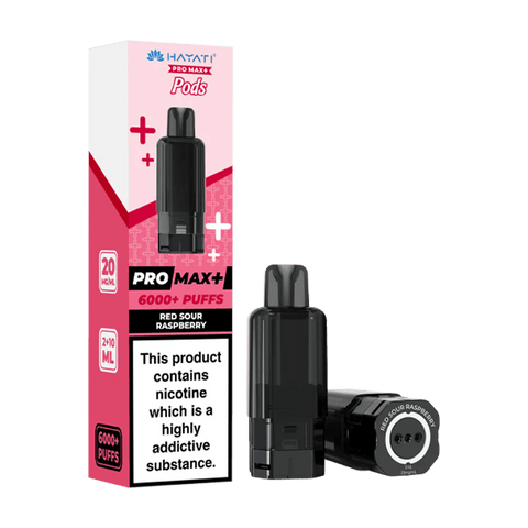 Hayati Pro Max+ 6000 Replacement Pods - (Pack of 5) - Washington Vapes Wholesale