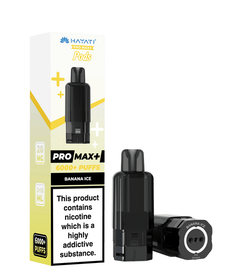 Hayati Pro Max+ 6000 Replacement Pods - (Pack of 5) - Washington Vapes Wholesale