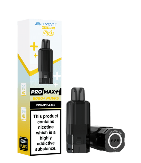 Hayati Pro Max+ 6000 Replacement Pods - (Pack of 5) - Washington Vapes Wholesale
