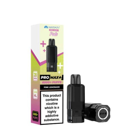 Hayati Pro Max+ 6000 Replacement Pods - (Pack of 5) - Washington Vapes Wholesale