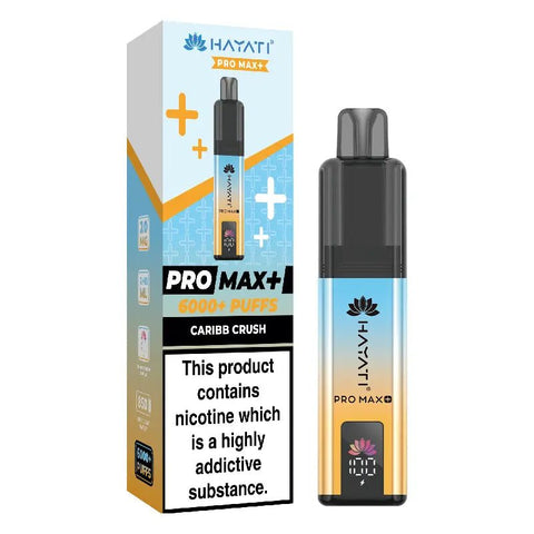 Hayati Pro Max+ Kit 6000 Puffs - (Pack of 5) - Washington Vapes Wholesale