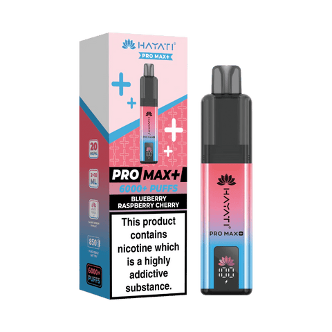 Hayati Pro Max+ Kit 6000 Puffs - (Pack of 5) - Washington Vapes Wholesale