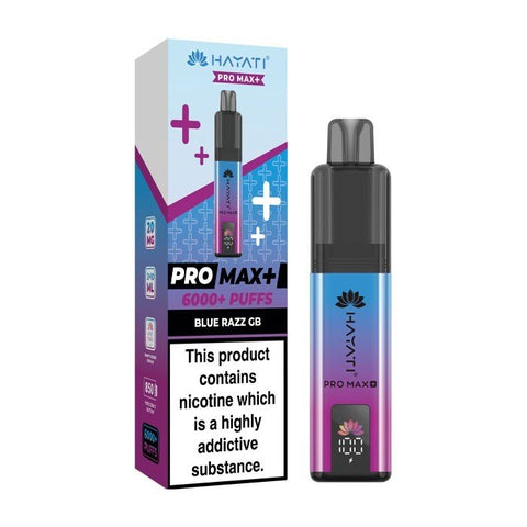 Hayati Pro Max+ Kit 6000 Puffs - (Pack of 5) - Washington Vapes Wholesale