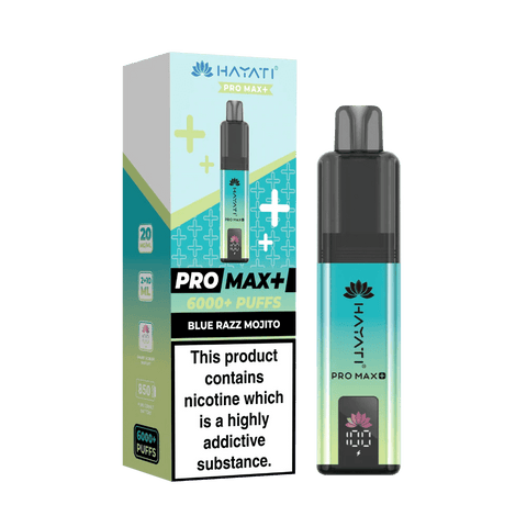 Hayati Pro Max+ Kit 6000 Puffs - (Pack of 5) - Washington Vapes Wholesale