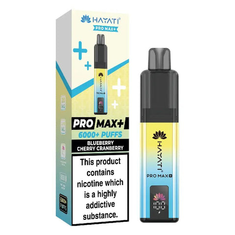 Hayati Pro Max+ Kit 6000 Puffs - (Pack of 5) - Washington Vapes Wholesale