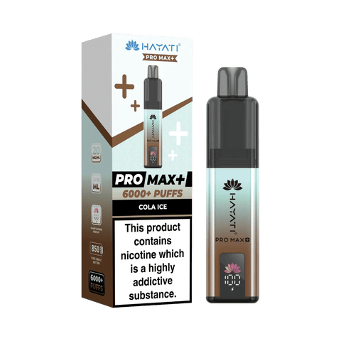 Hayati Pro Max+ Kit 6000 Puffs - (Pack of 5) - Washington Vapes Wholesale