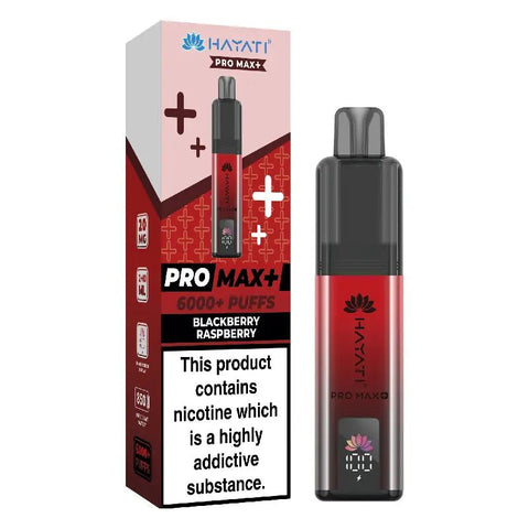 Hayati Pro Max+ Kit 6000 Puffs - (Pack of 5) - Washington Vapes Wholesale