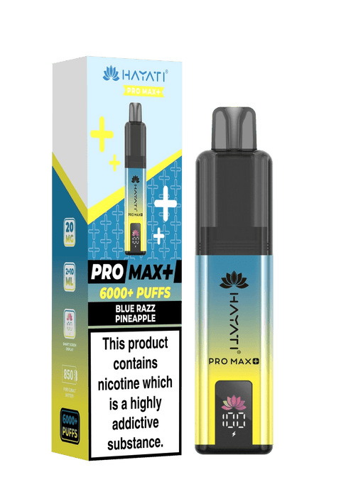 Hayati Pro Max+ Kit 6000 Puffs - (Pack of 5) - Washington Vapes Wholesale