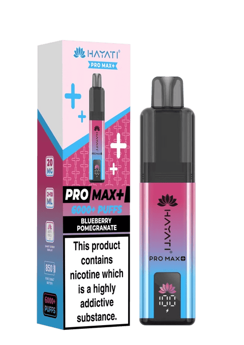 Hayati Pro Max+ Kit 6000 Puffs - (Pack of 5) - Washington Vapes Wholesale