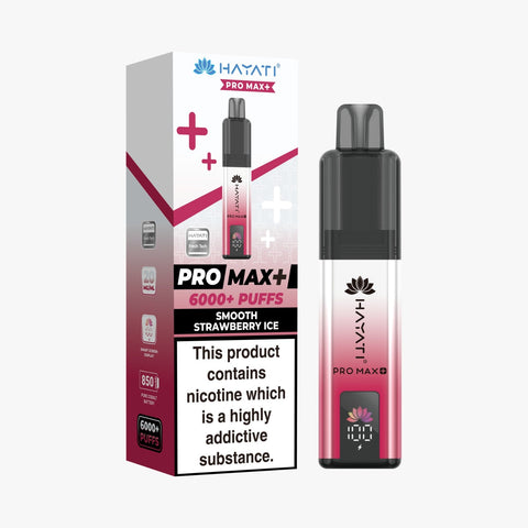Hayati Pro Max Plus 6000 Kit - (Pack of 5) - Washington Vapes Wholesale