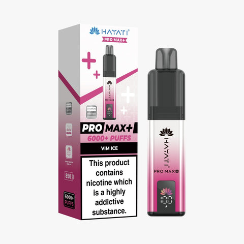 Hayati Pro Max Plus 6000 Kit - (Pack of 5) - Washington Vapes Wholesale