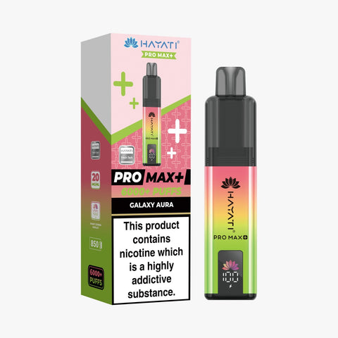 Hayati Pro Max Plus 6000 Kit - (Pack of 5) - Washington Vapes Wholesale
