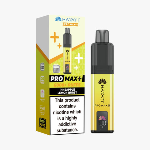 Hayati Pro Max Plus 6000 Kit - (Pack of 5) - Washington Vapes Wholesale