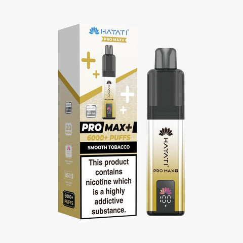Hayati Pro Max Plus 6000 Kit - (Pack of 5) - Washington Vapes Wholesale