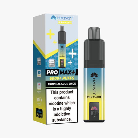 Hayati Pro Max Plus 6000 Kit - (Pack of 5) - Washington Vapes Wholesale