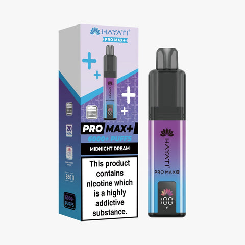 Hayati Pro Max Plus 6000 Kit - (Pack of 5) - Washington Vapes Wholesale