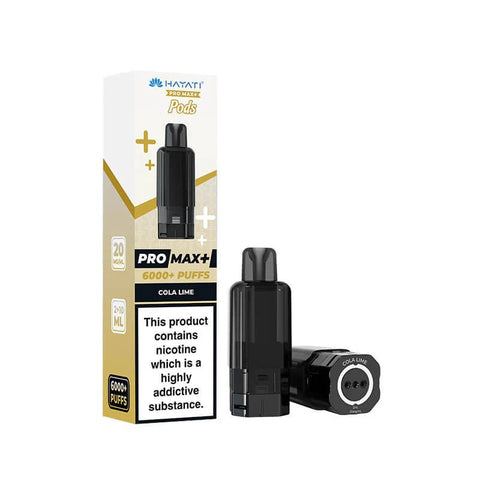 Hayati Pro Max Plus 6000 Replacement Pods - (Pack of 5) - Washington Vapes Wholesale