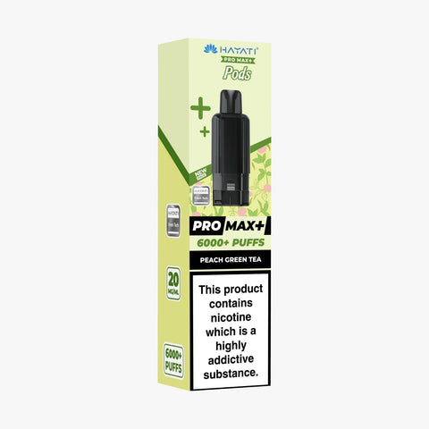 Hayati Pro Max Plus 6000 Replacement Pods - (Pack of 5) - Washington Vapes Wholesale