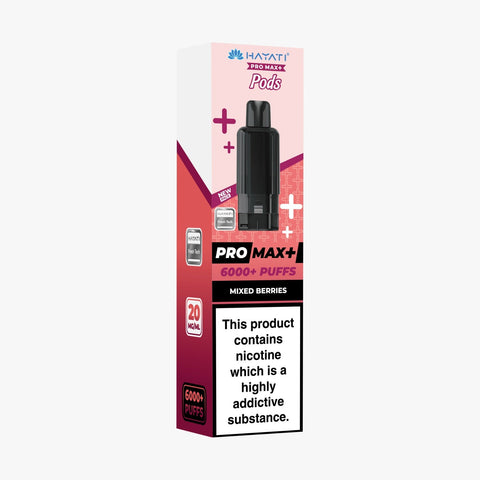 Hayati Pro Max Plus 6000 Replacement Pods - (Pack of 5) - Washington Vapes Wholesale