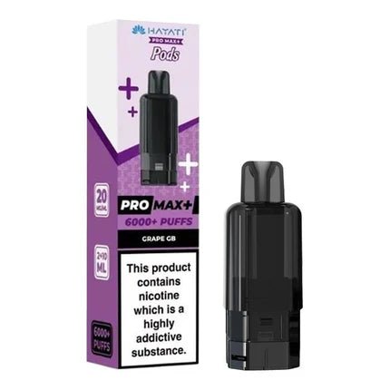 Hayati Pro Max Plus 6000 Replacement Pods - (Pack of 5) - Washington Vapes Wholesale