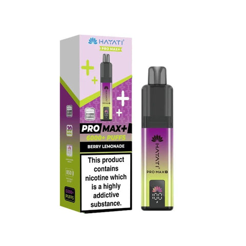 Hayati Pro Max Plus Kit 6000 Puffs - (Pack of 5) - Washington Vapes Wholesale