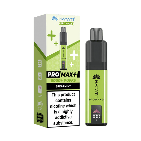 Hayati Pro Max Plus Kit 6000 Puffs - (Pack of 5) - Washington Vapes Wholesale