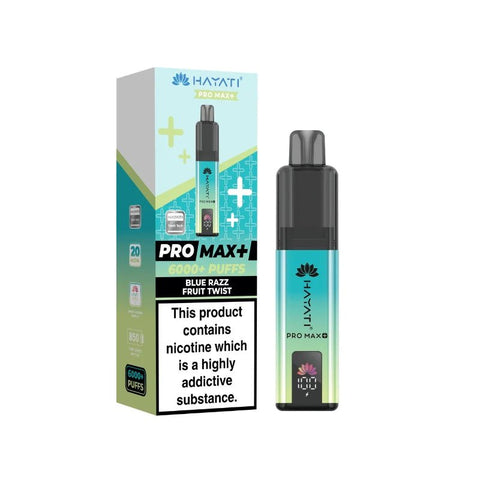 Hayati Pro Max Plus Kit 6000 Puffs - (Pack of 5) - Washington Vapes Wholesale