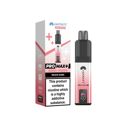 Hayati Pro Max Plus Kit 6000 Puffs - (Pack of 5) - Washington Vapes Wholesale