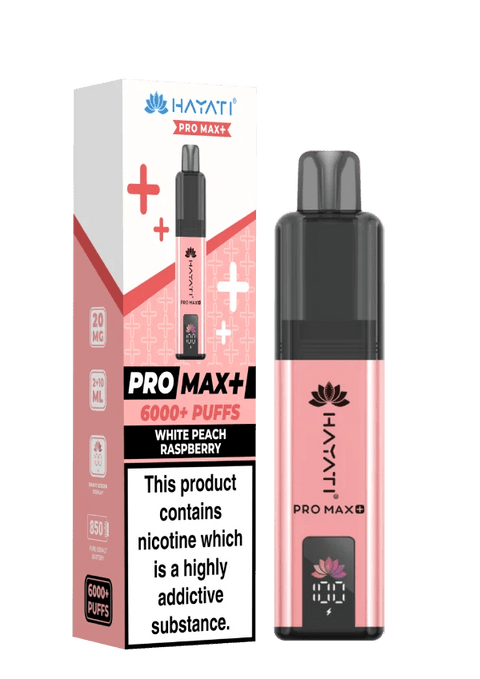 Hayati Pro Max Plus Kit 6000 Puffs - (Pack of 5) - Washington Vapes Wholesale