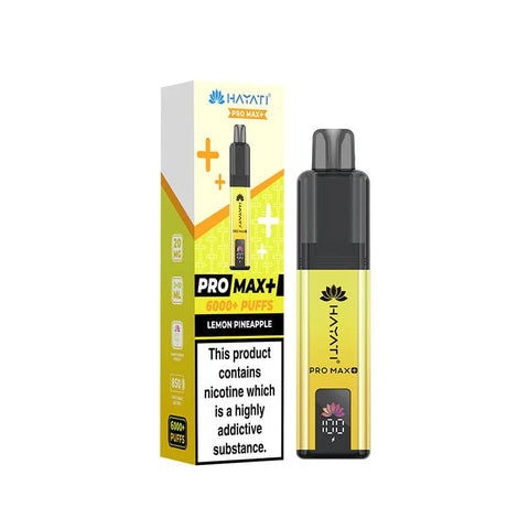 Hayati Pro Max Plus Kit 6000 Puffs - (Pack of 5) - Washington Vapes Wholesale