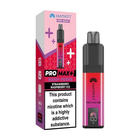 Hayati Pro Max Plus Kit 6000 Puffs - (Pack of 5) - Washington Vapes Wholesale