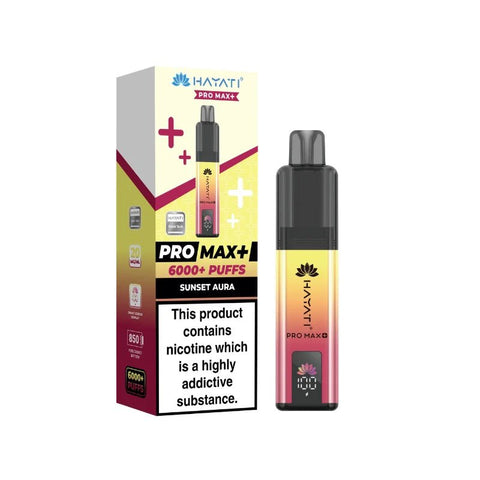 Hayati Pro Max Plus Kit 6000 Puffs - (Pack of 5) - Washington Vapes Wholesale