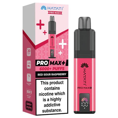 Hayati Pro Max Plus Kit 6000 Puffs - (Pack of 5) - Washington Vapes Wholesale