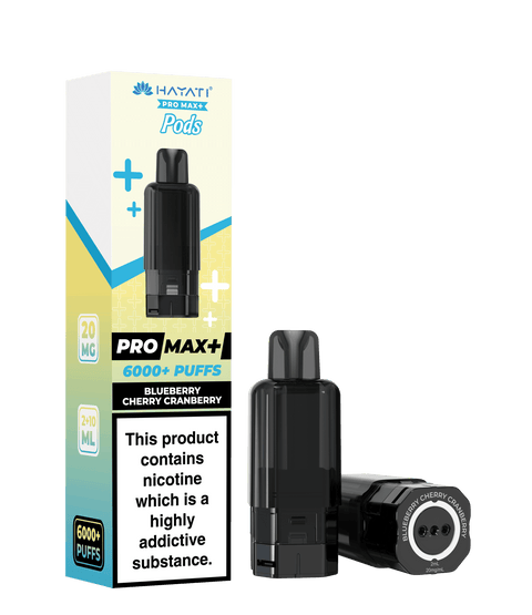 Hayati Pro Max+ Replacement Pods - (Pack of 5) - Washington Vapes Wholesale