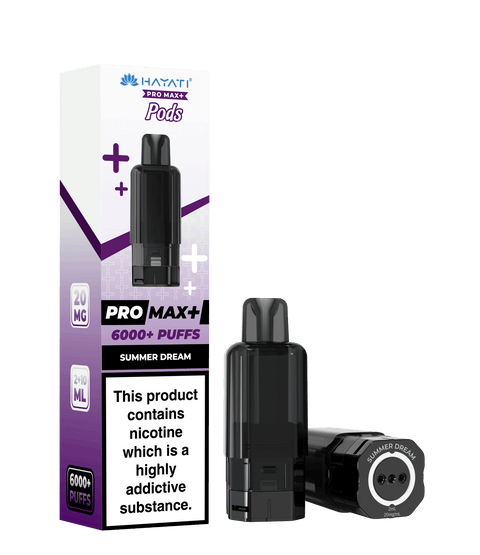 Hayati Pro Max+ Replacement Pods - (Pack of 5) - Washington Vapes Wholesale