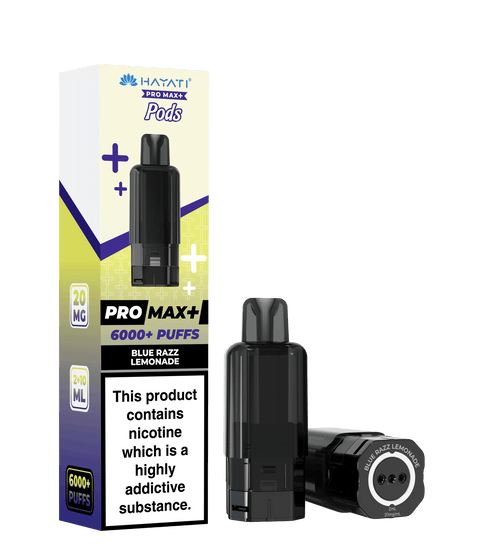 Hayati Pro Max+ Replacement Pods - (Pack of 5) - Washington Vapes Wholesale