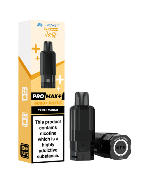 Hayati Pro Max+ Replacement Pods - (Pack of 5) - Washington Vapes Wholesale