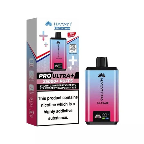 Hayati Pro Ultra Plus Rechargeable Vape Kit - (Pack of 5) - Washington Vapes Wholesale