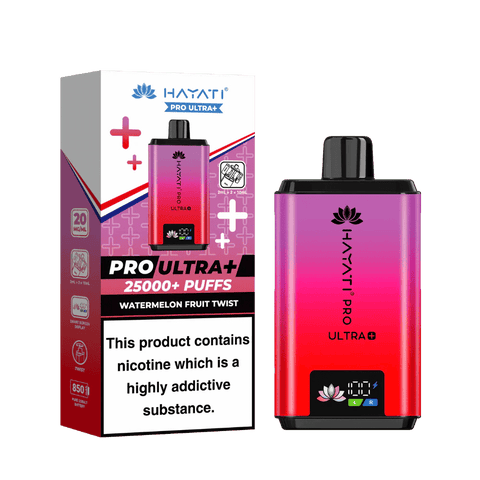 Hayati Pro Ultra Plus Rechargeable Vape Kit - (Pack of 5) - Washington Vapes Wholesale