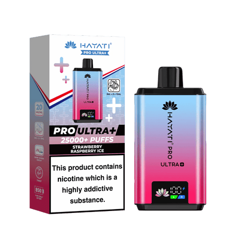 Hayati Pro Ultra Plus Rechargeable Vape Kit - (Pack of 5) - Washington Vapes Wholesale